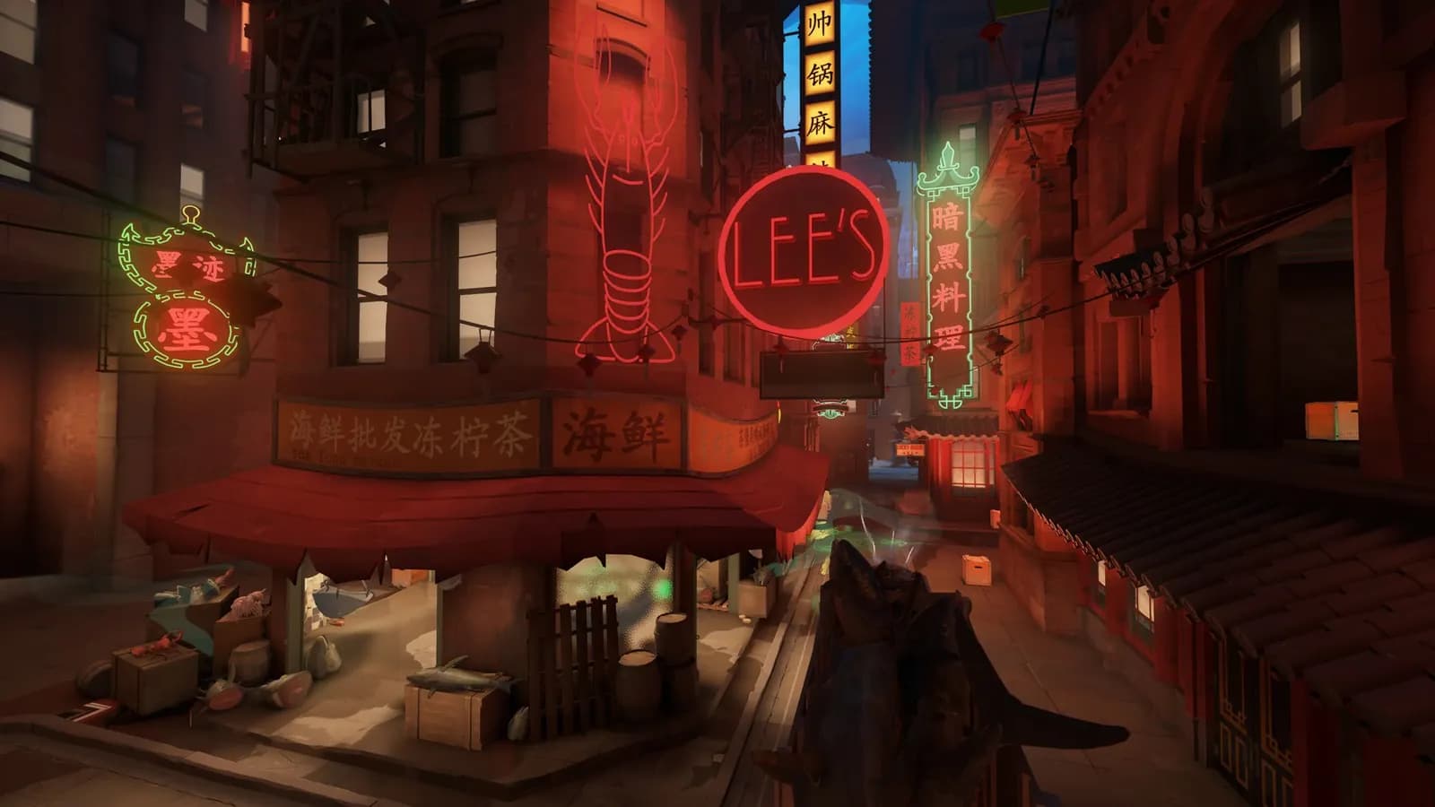 The Chinatown district in Deadlock