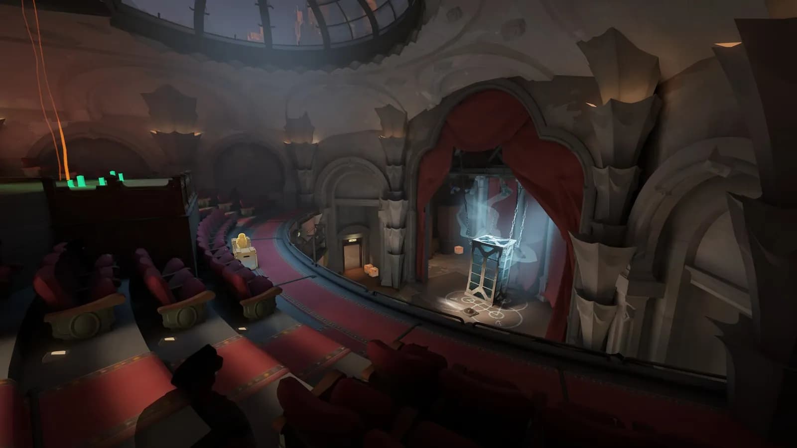 The Theater district in Deadlock