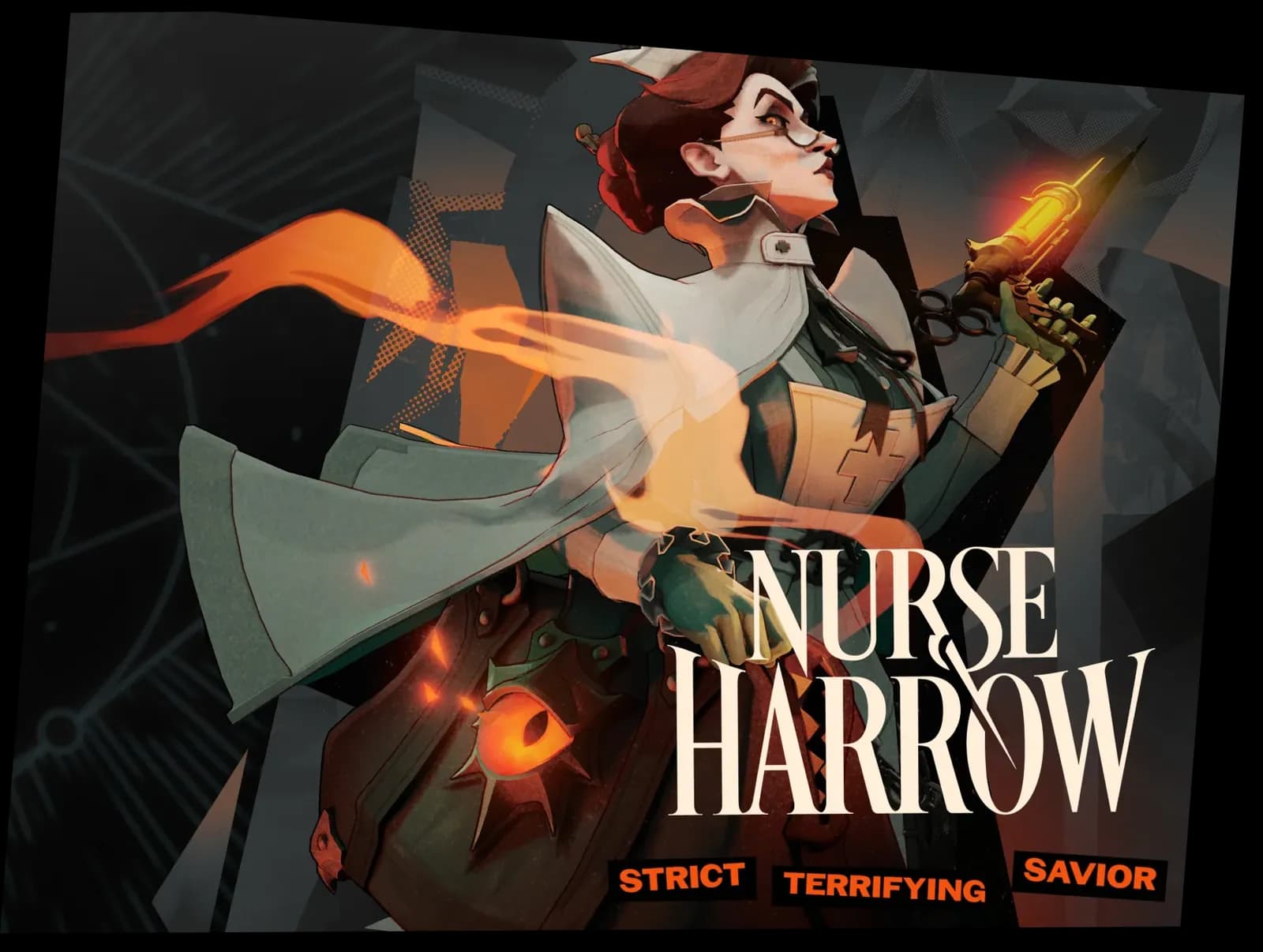 Nurse Harrow hero card from City Never Sleeps