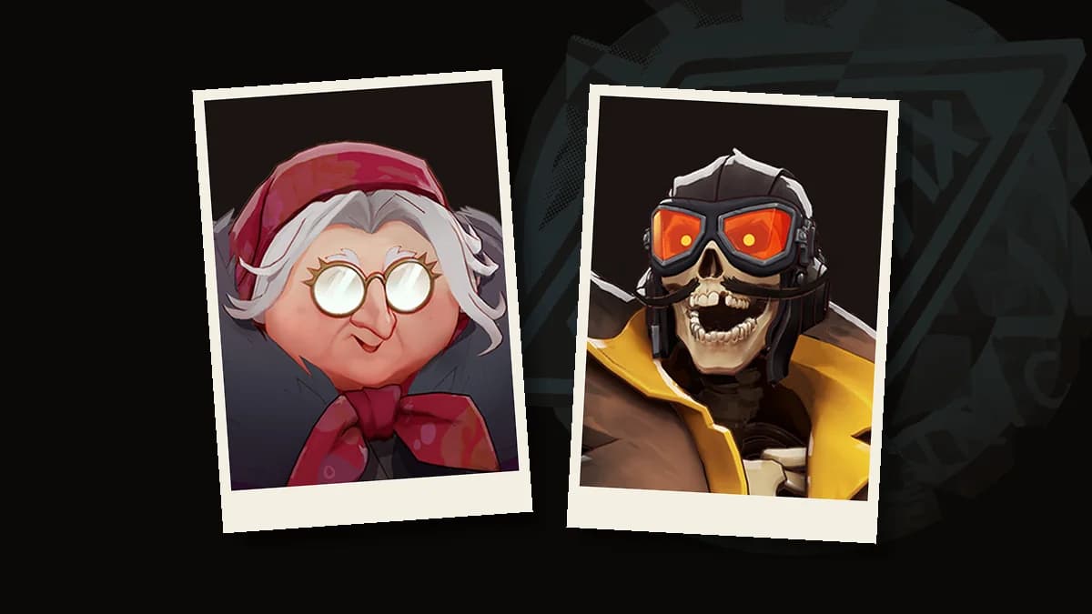 Hero cards of Baba and Deadman Danny, the two Deadlock heroes changed in the October 14, 2026 update