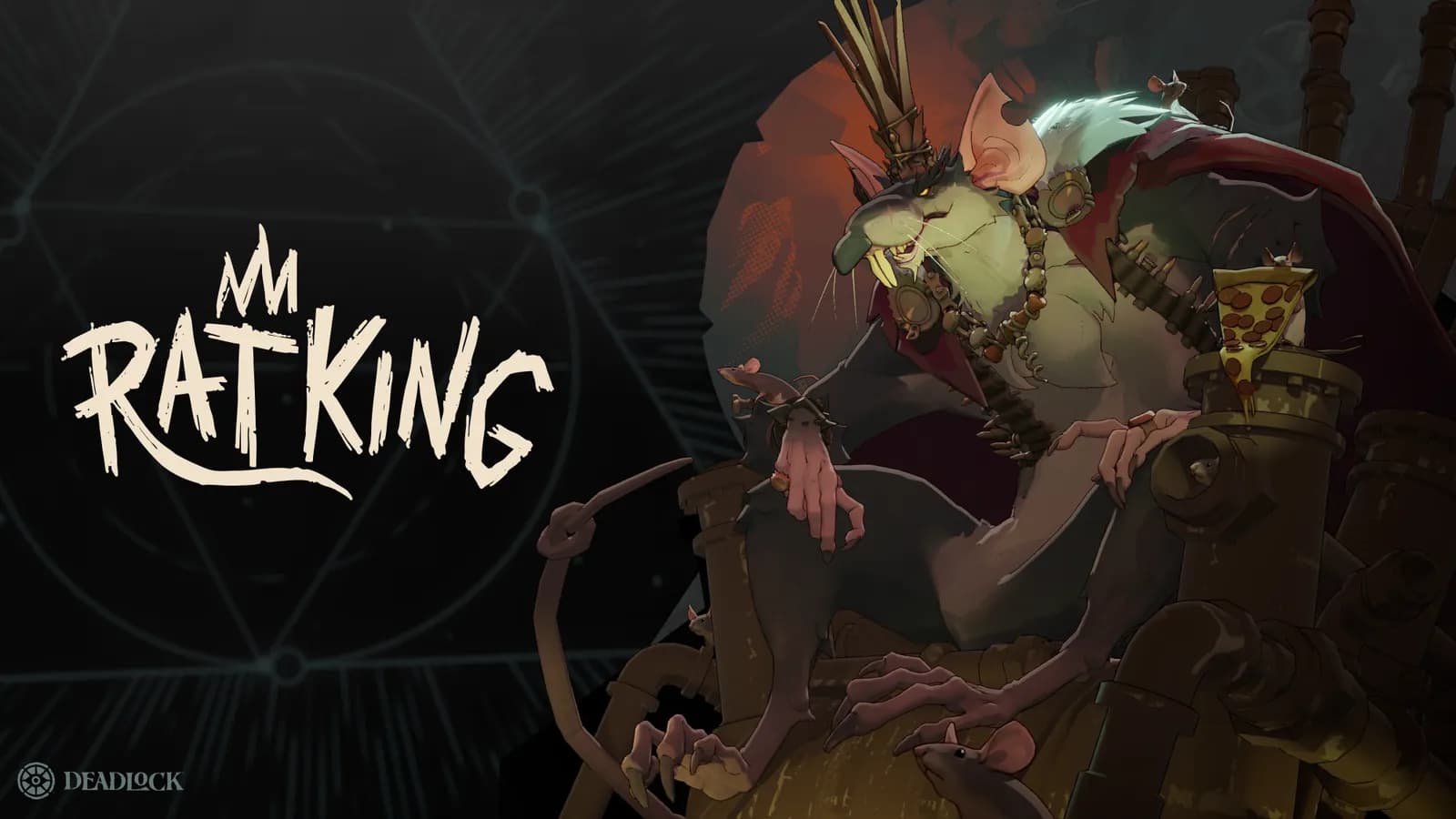 Rat King key art from Valve's Deadlock announcement