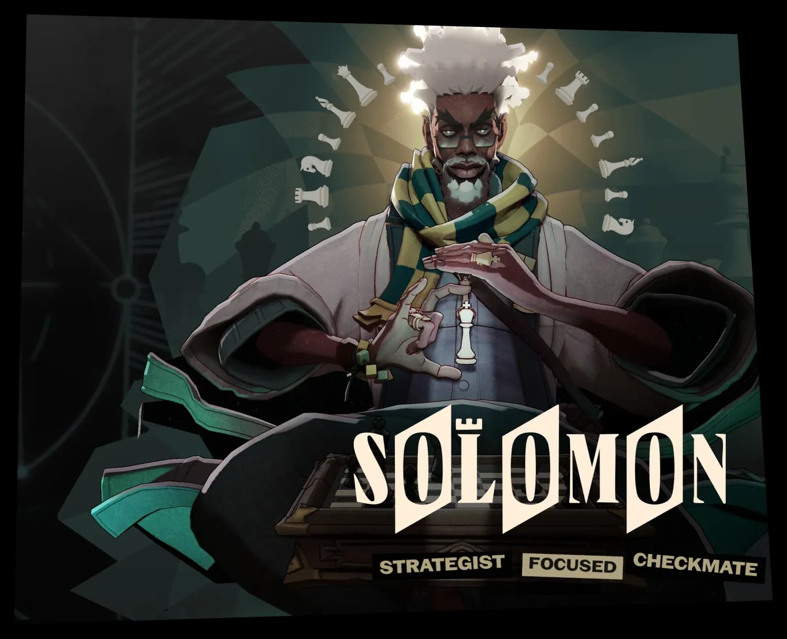 Solomon hero card from City Never Sleeps